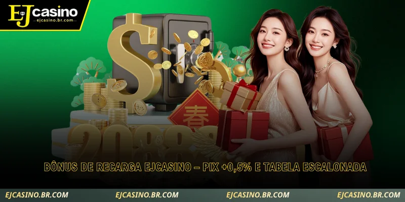 bônus de recarga ejcasino
