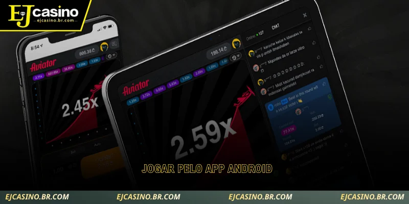 veja como acessar a plataforma e jogar usando o aplicativo no android