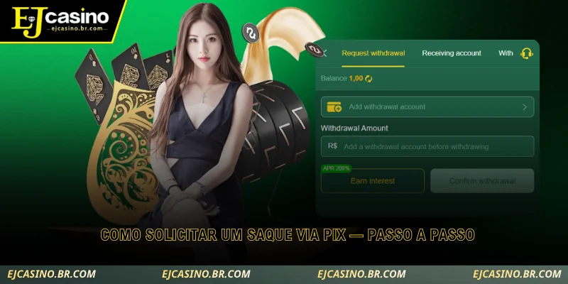veja como fazer seu primeiro saque via pix sem complicação